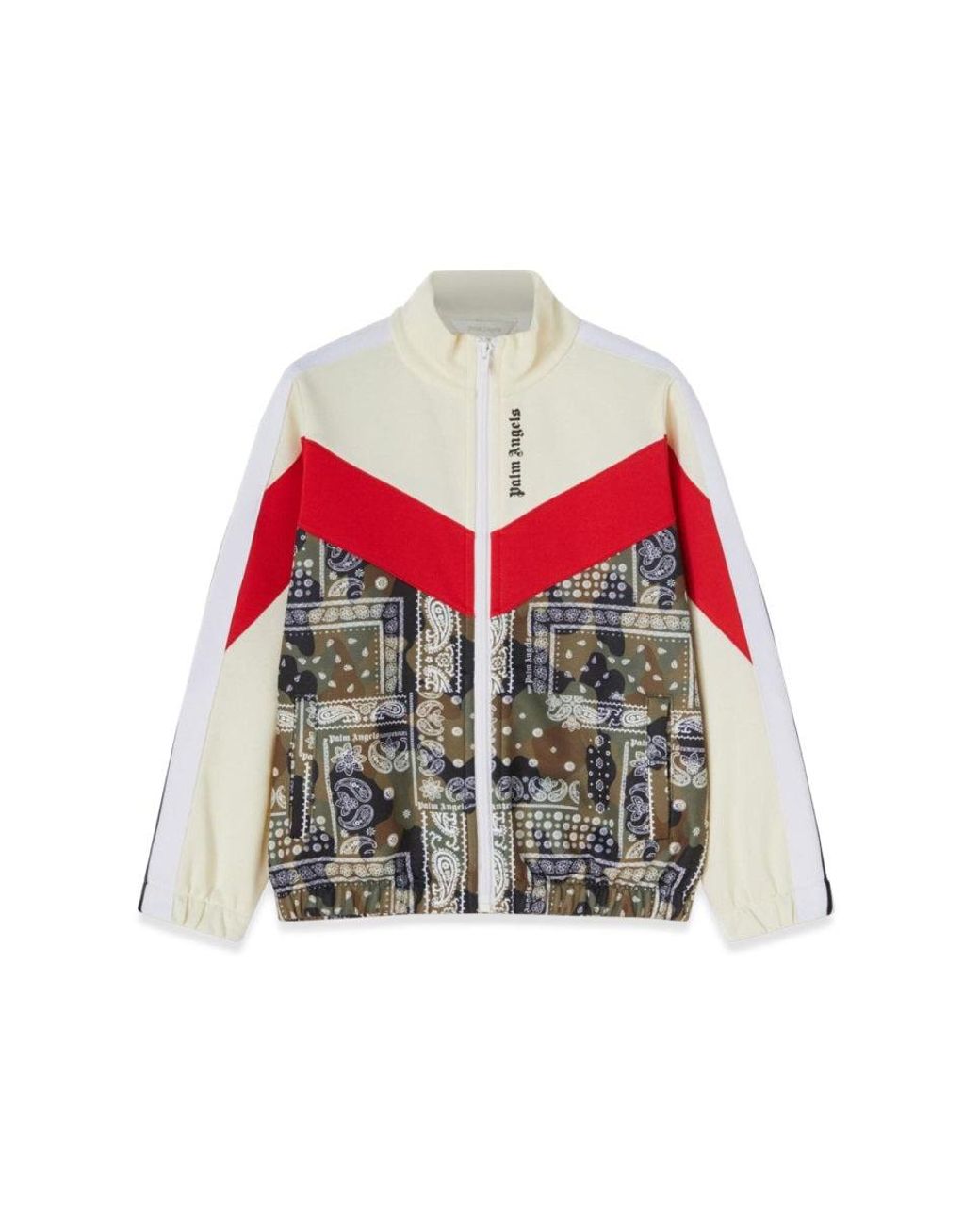 Palm Angels Red Camou Track Jkt