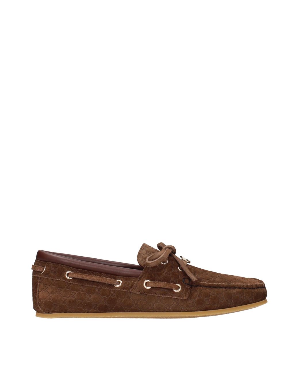 Gucci Brown Moccasins Camouflage