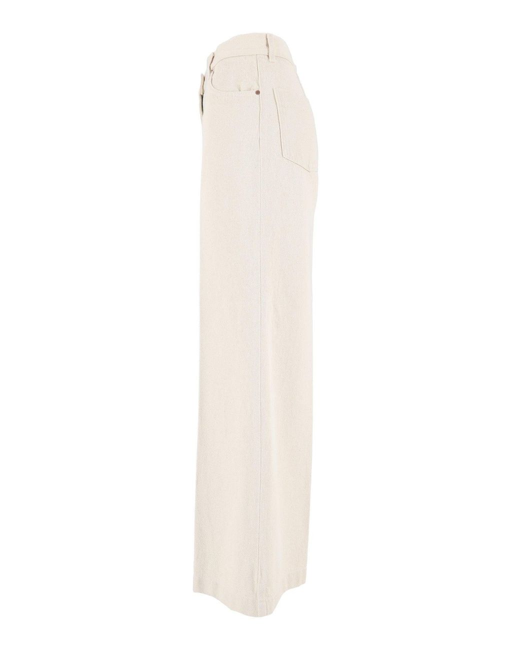 Aspesi White Pantalone Mod.0160