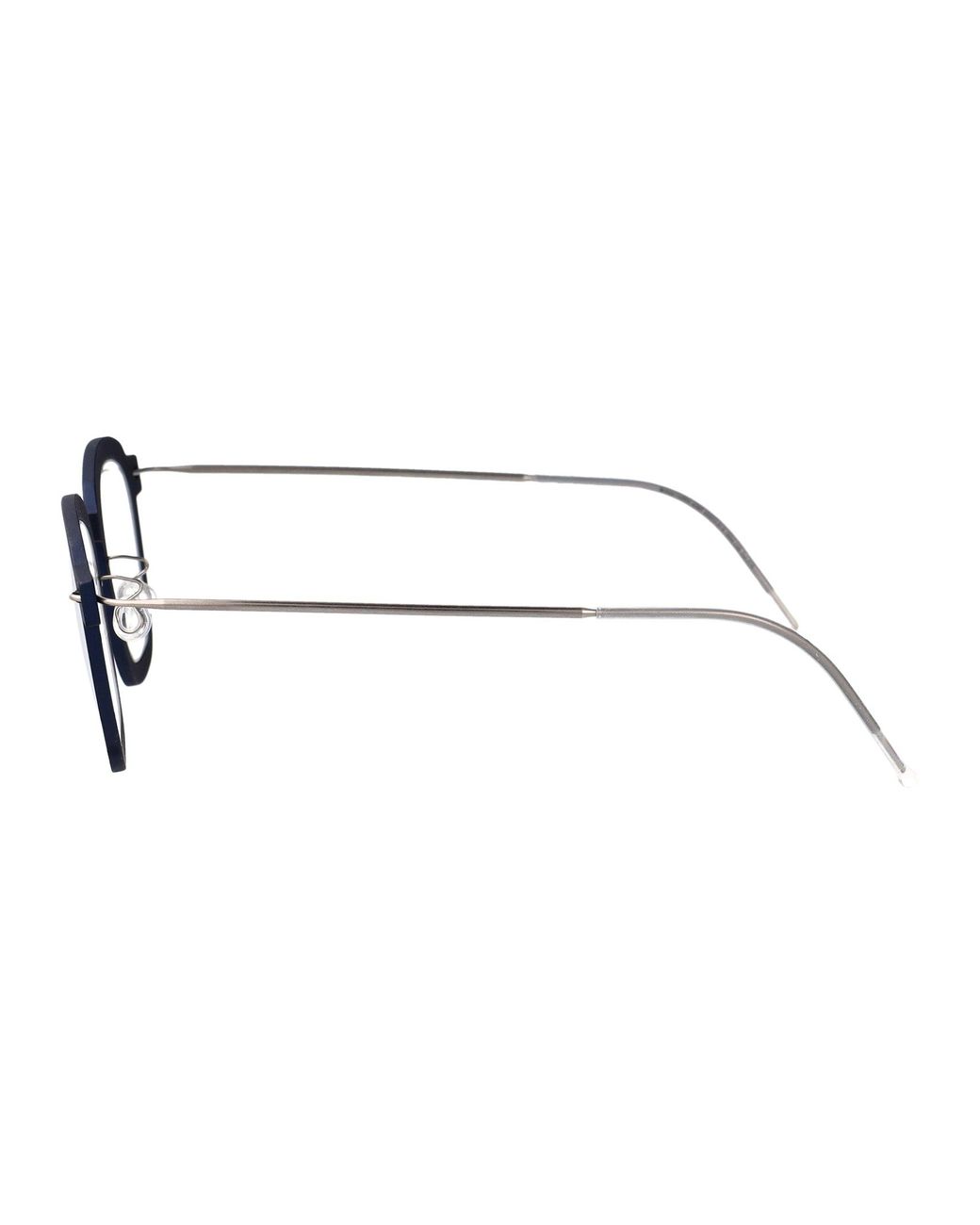 Lindberg Blue Acetate + Titanium Glasses