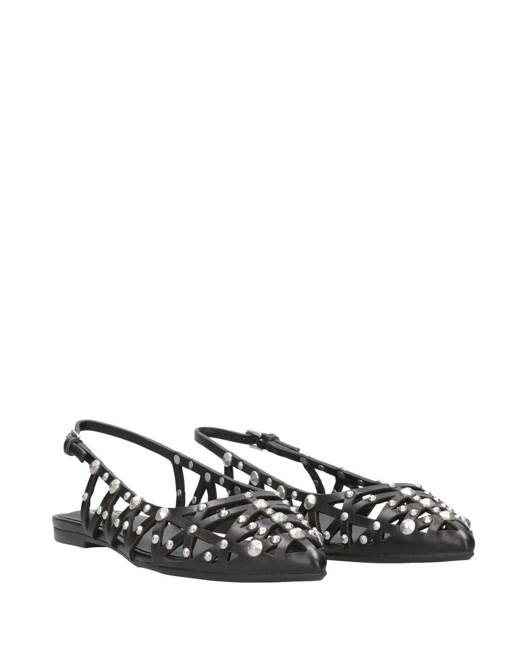 Ash Black Ballerina Shoes