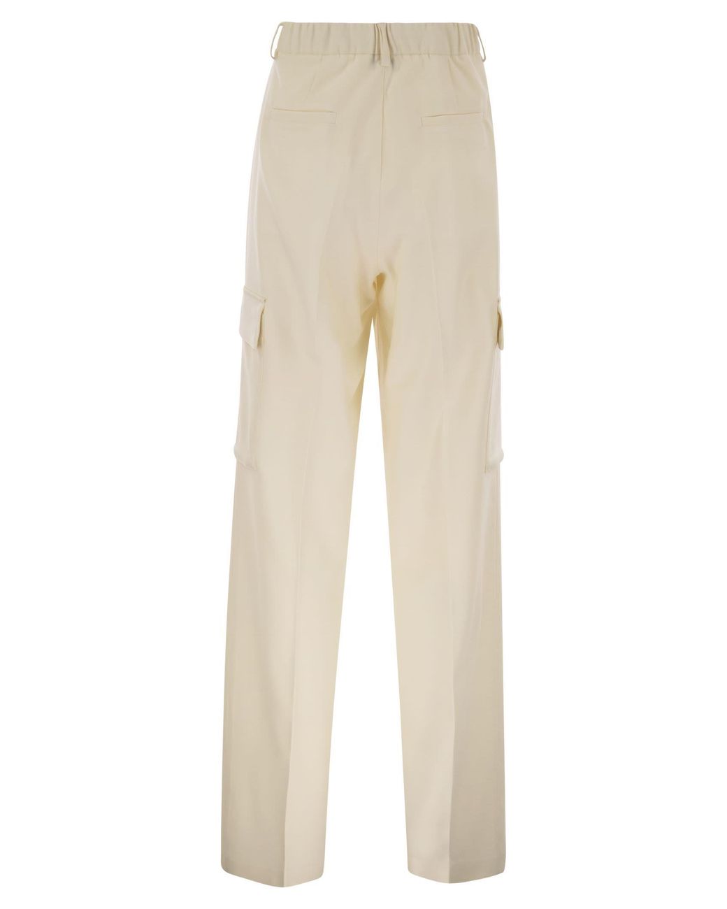 Herno Natural Cargo Trousers