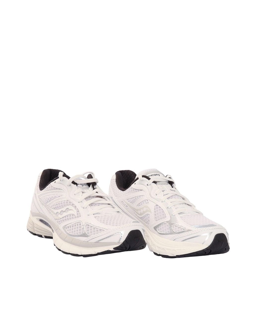Saucony White Progrid Guide 7 Sneakers