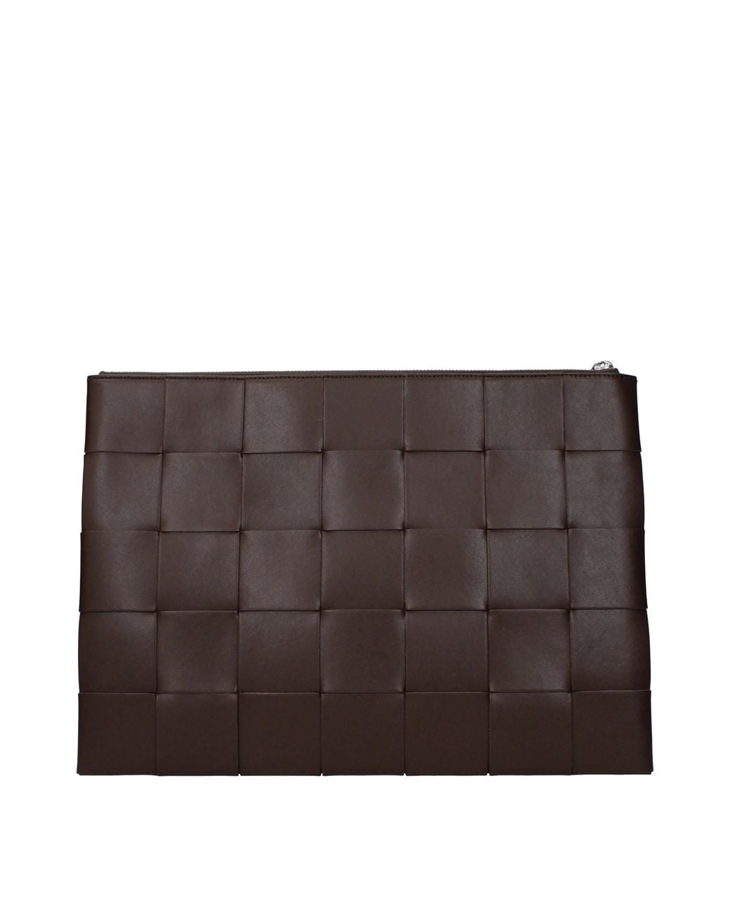 Bottega Veneta Black Cassette Pouch Leather/Light