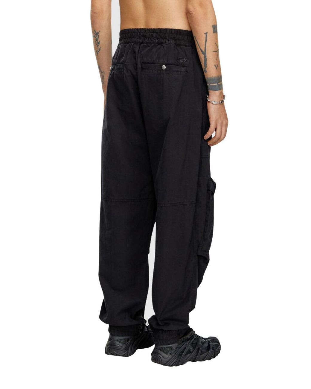 DIESEL Black Pants for men
