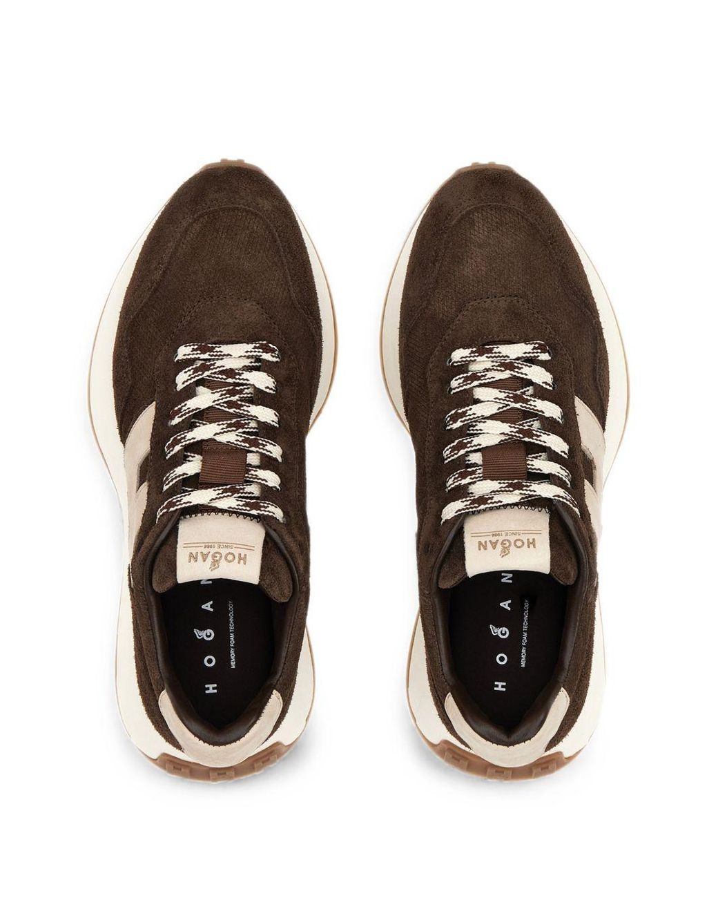 Hogan Brown H641 Sneakers