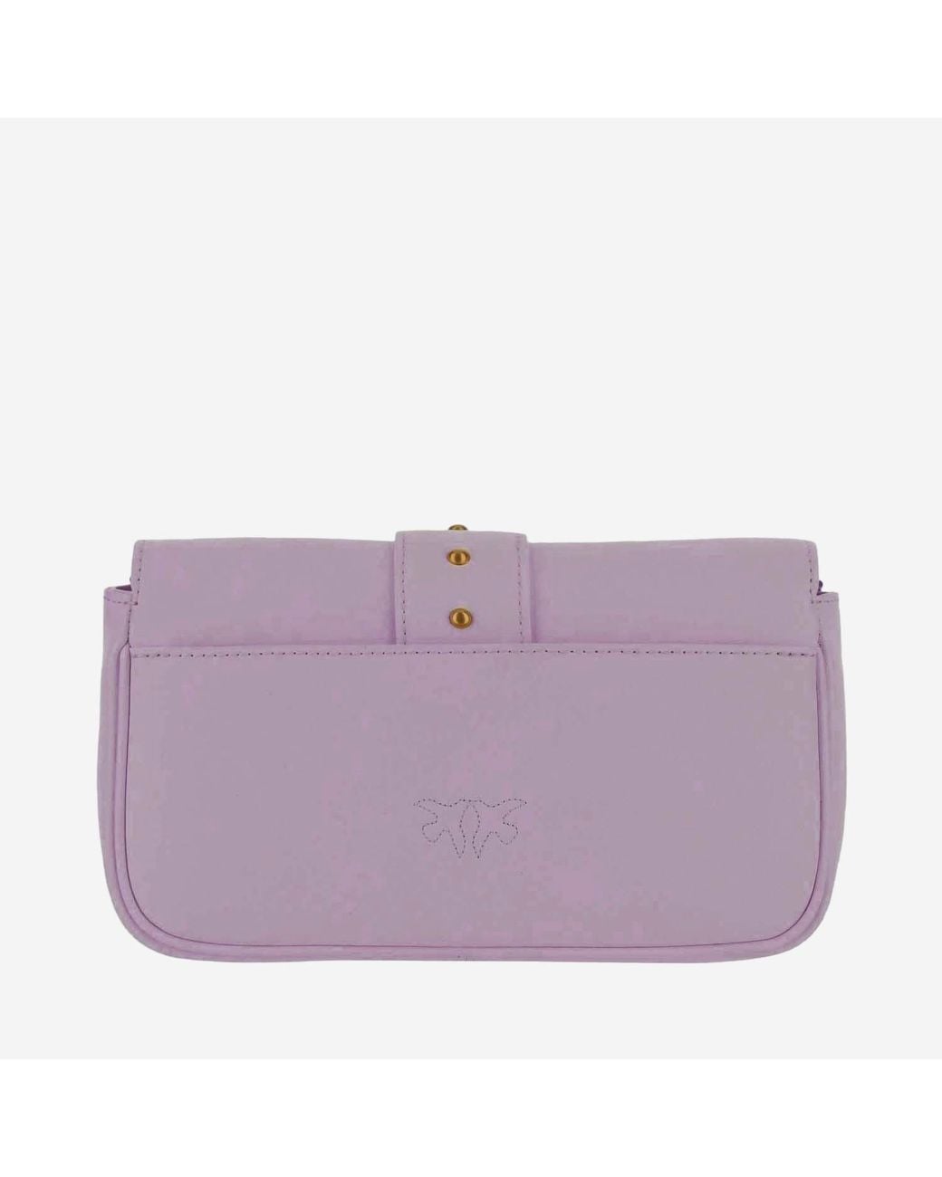 Pinko Purple Shoulder Bag Love One Pocket