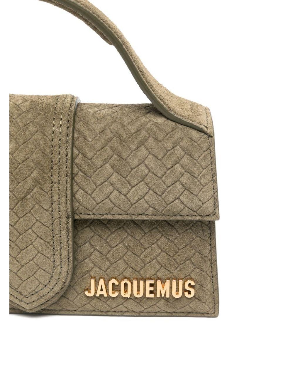 Le Bambino Sac à main en cuir Jacquemus en coloris Green