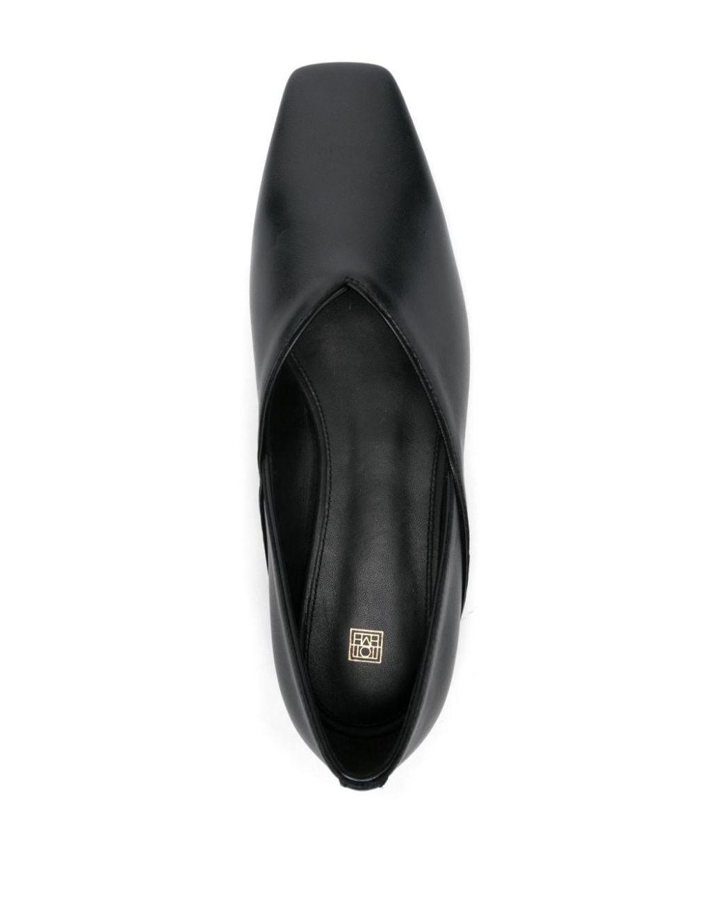 Totême  Black Everyday Leather Flats for men