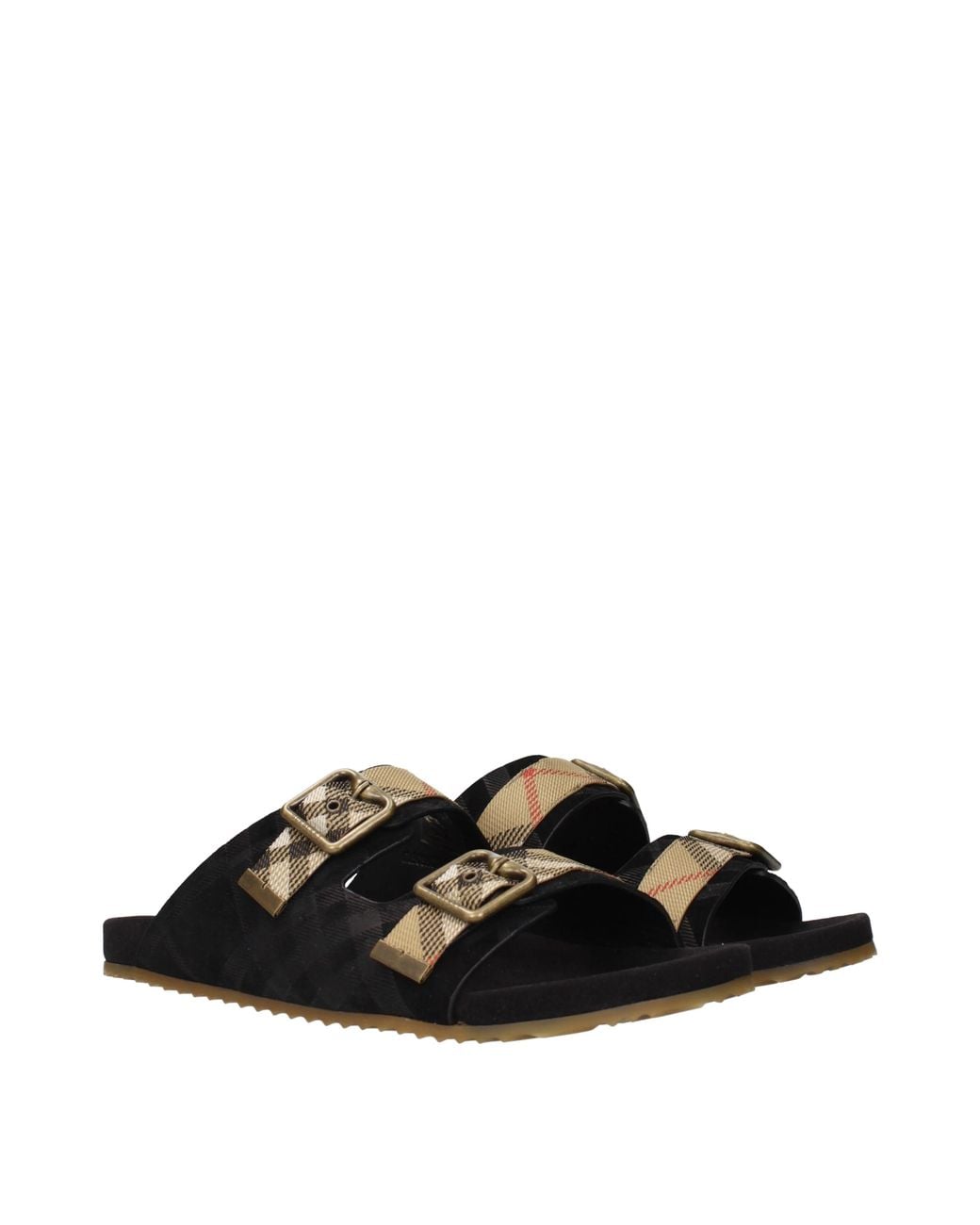 Burberry Black T Shirts And Socks Camo And