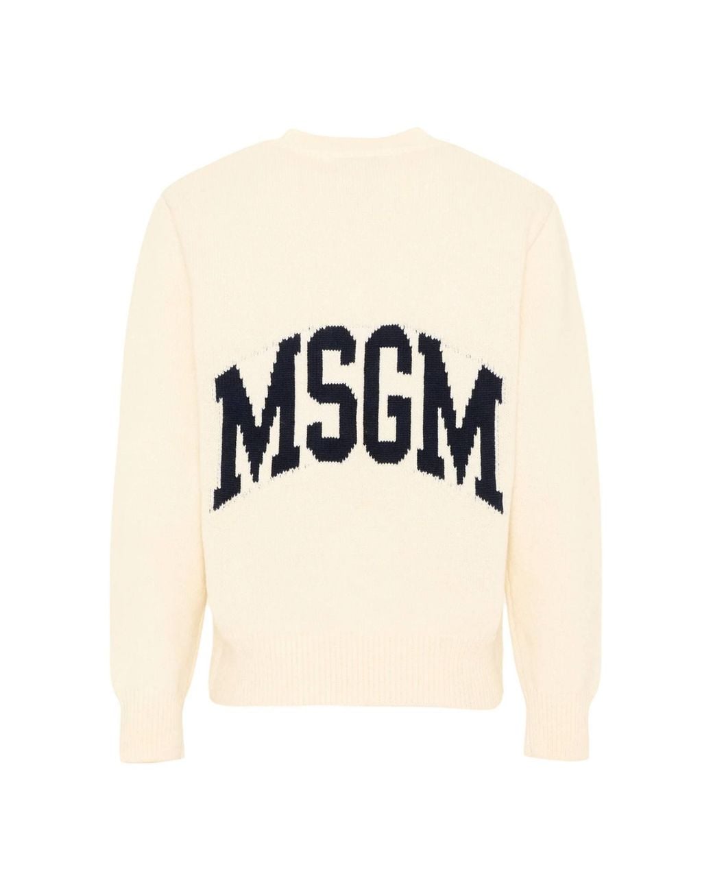 MSGM Natural Jumper Crema/Cream