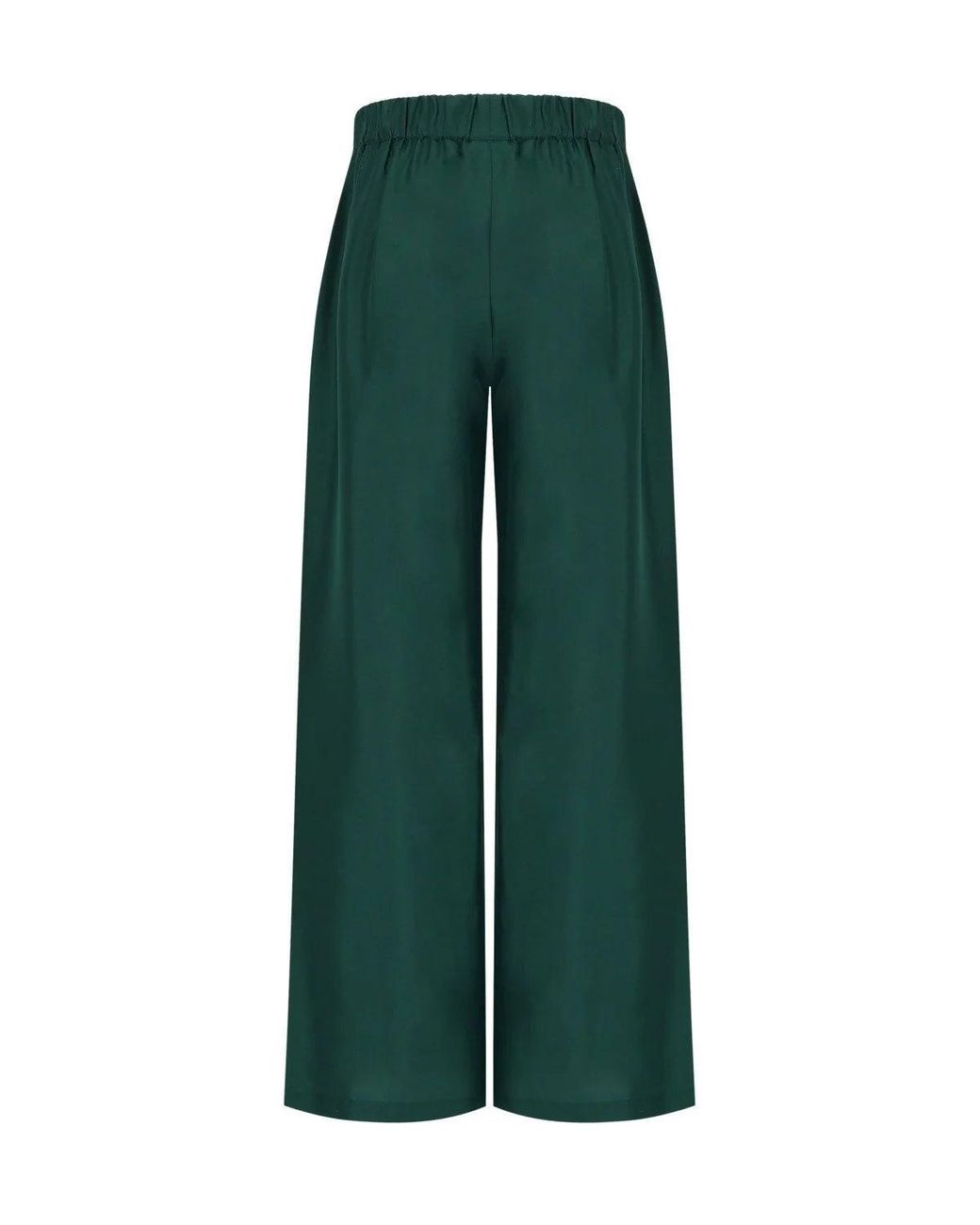 Weekend by Maxmara Green Zaino Trousers