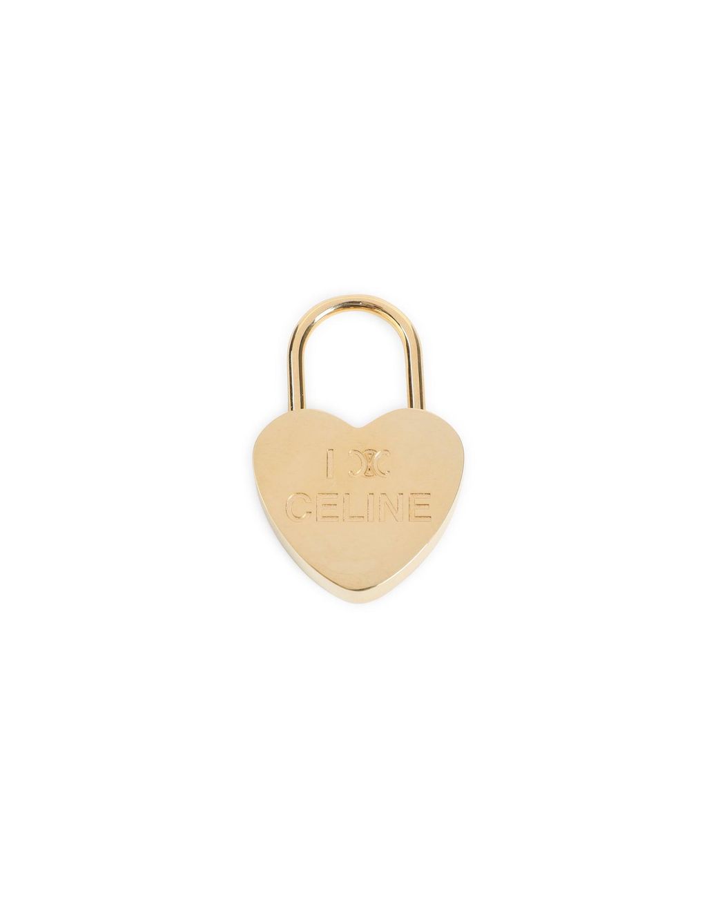 Céline Metallic Pendant Lock
