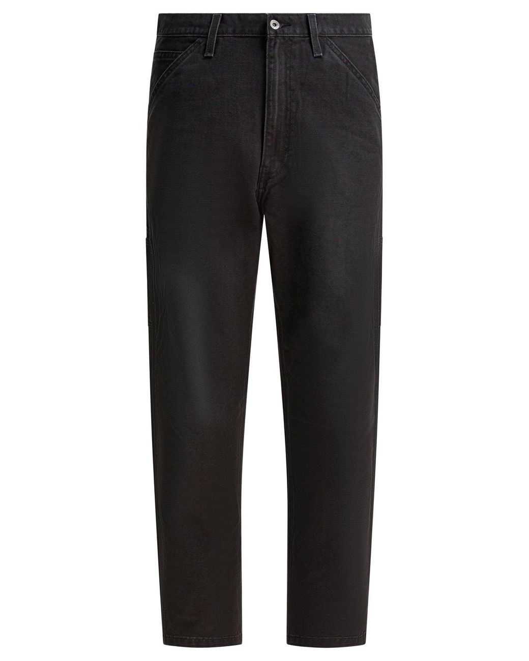 Levi's Black "Carpenter 568 Loose Straight" Jeans for men