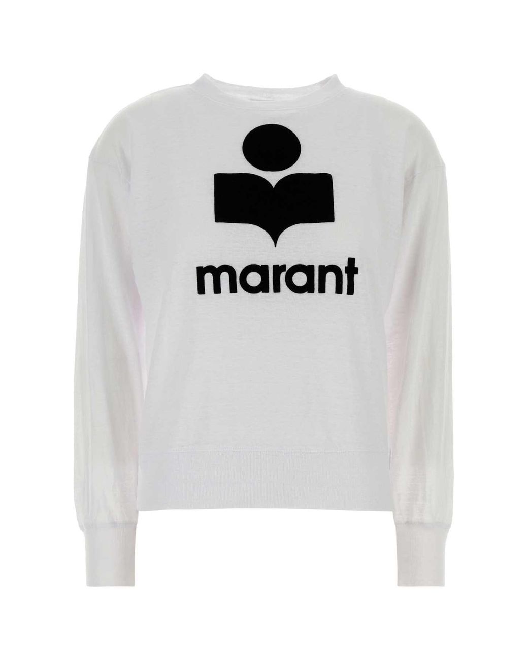 Isabel Marant White Graphic Print T-Shirt