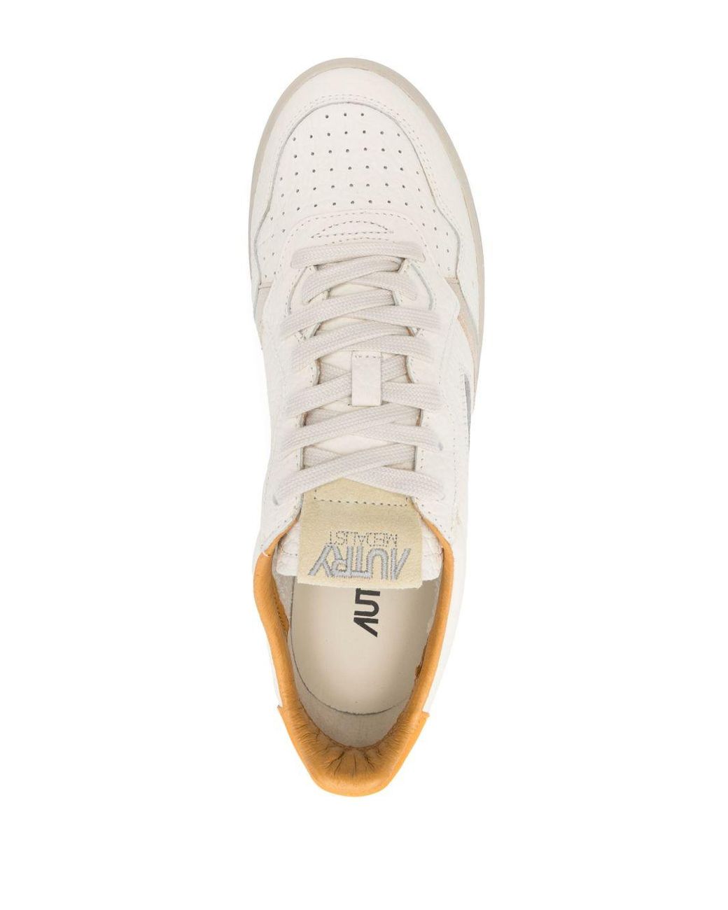 Autry Medalist Sneakers Mit Perforiertem Einsatz in White für Herren
