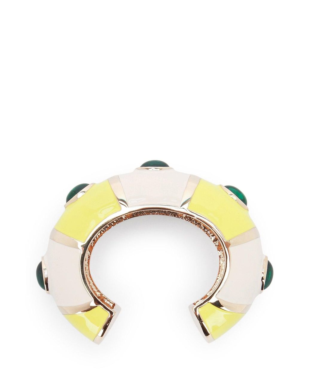 Jacquemus Metallic Le Bracelet Rayures