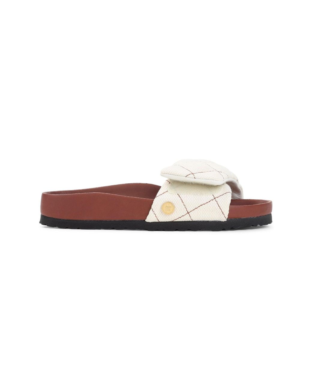 Birkenstock Brown Cork Footbed Sandals With Leather And Eva Sole