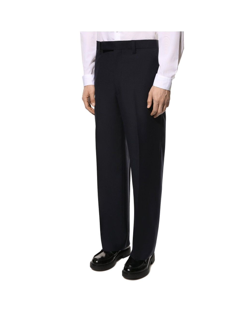 Prada Black Wool Pants for men