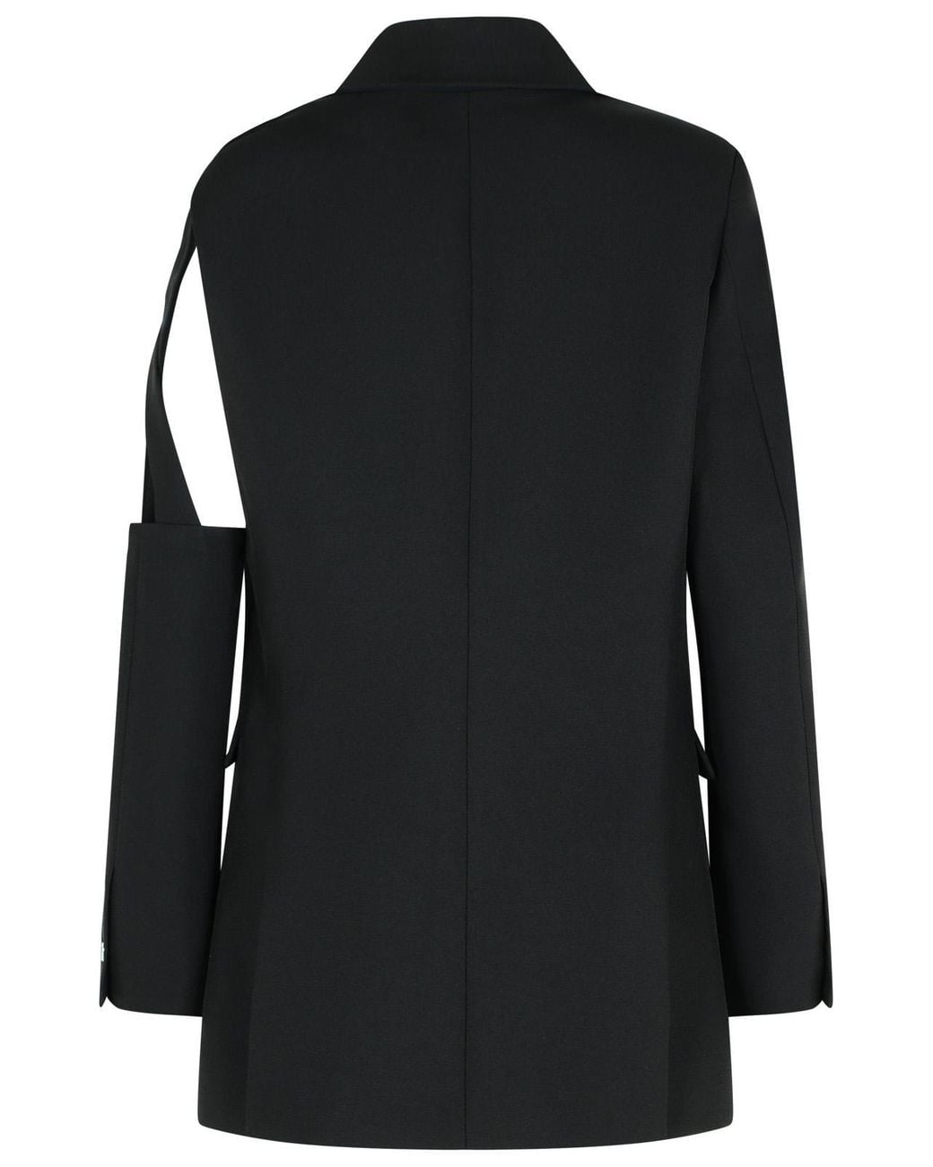 Coperni Black 'Cutout' Polyester Blazer