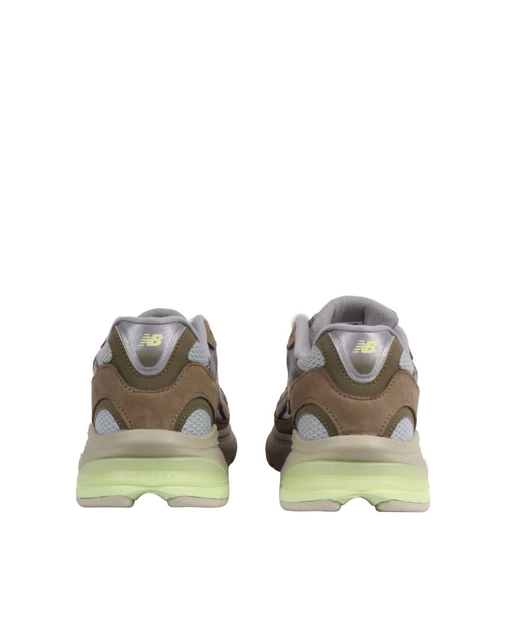 New Balance Gray Scarpa Lifestyle Tier 1 Leather Synthetic Mesh Covert Dry Lime Lone Star