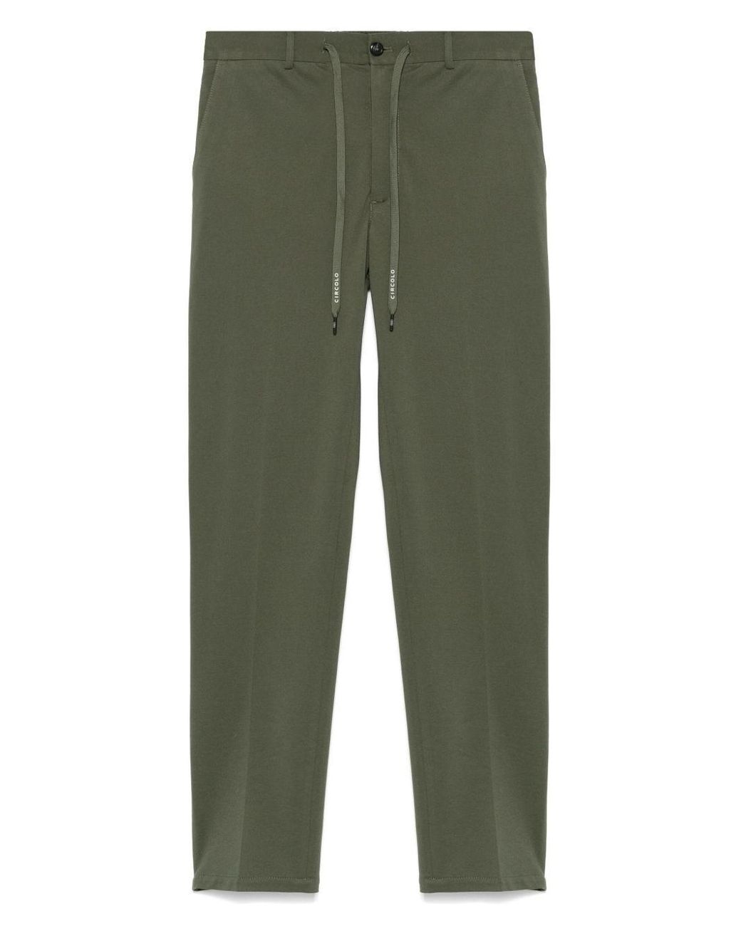 Circolo 1901 Green Cotton Trousers for men