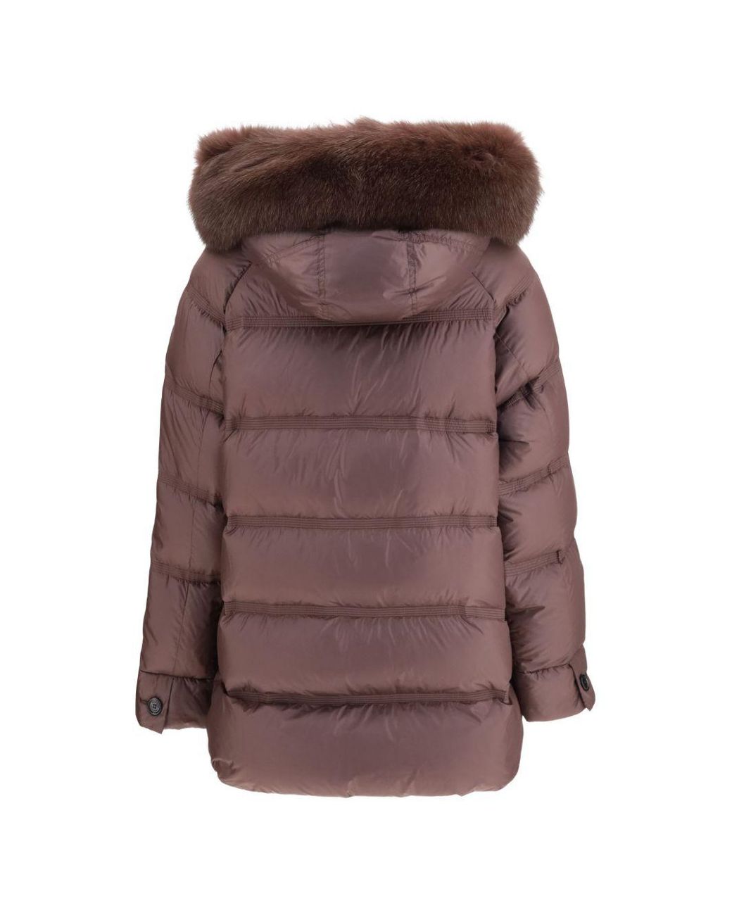 Peuterey Brown Nylon Down Jacket