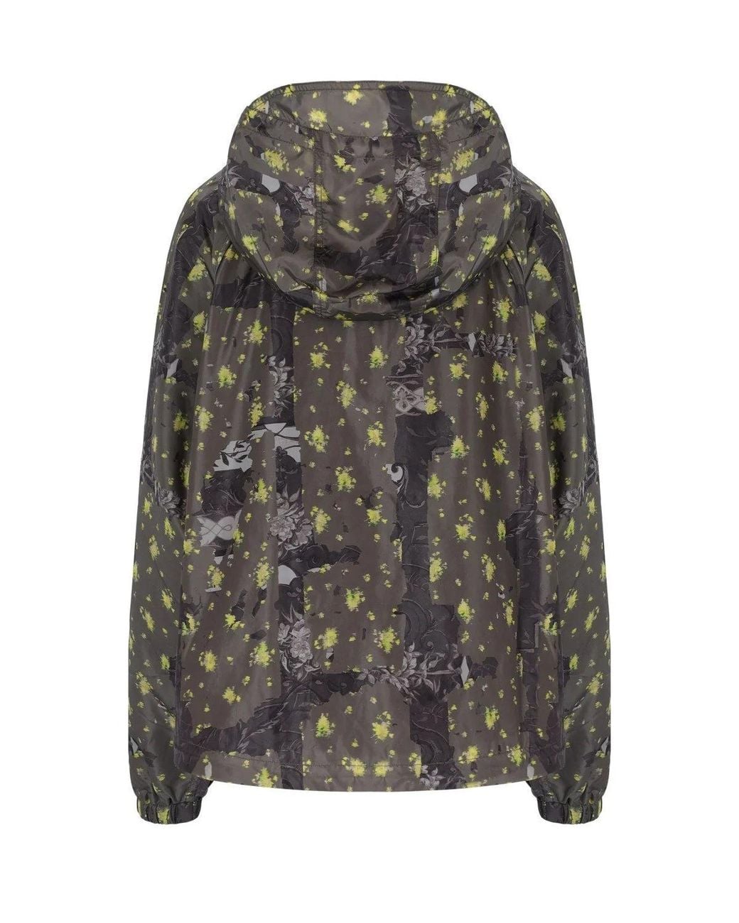 Ganni Black Nylon Washed Effect Jacket