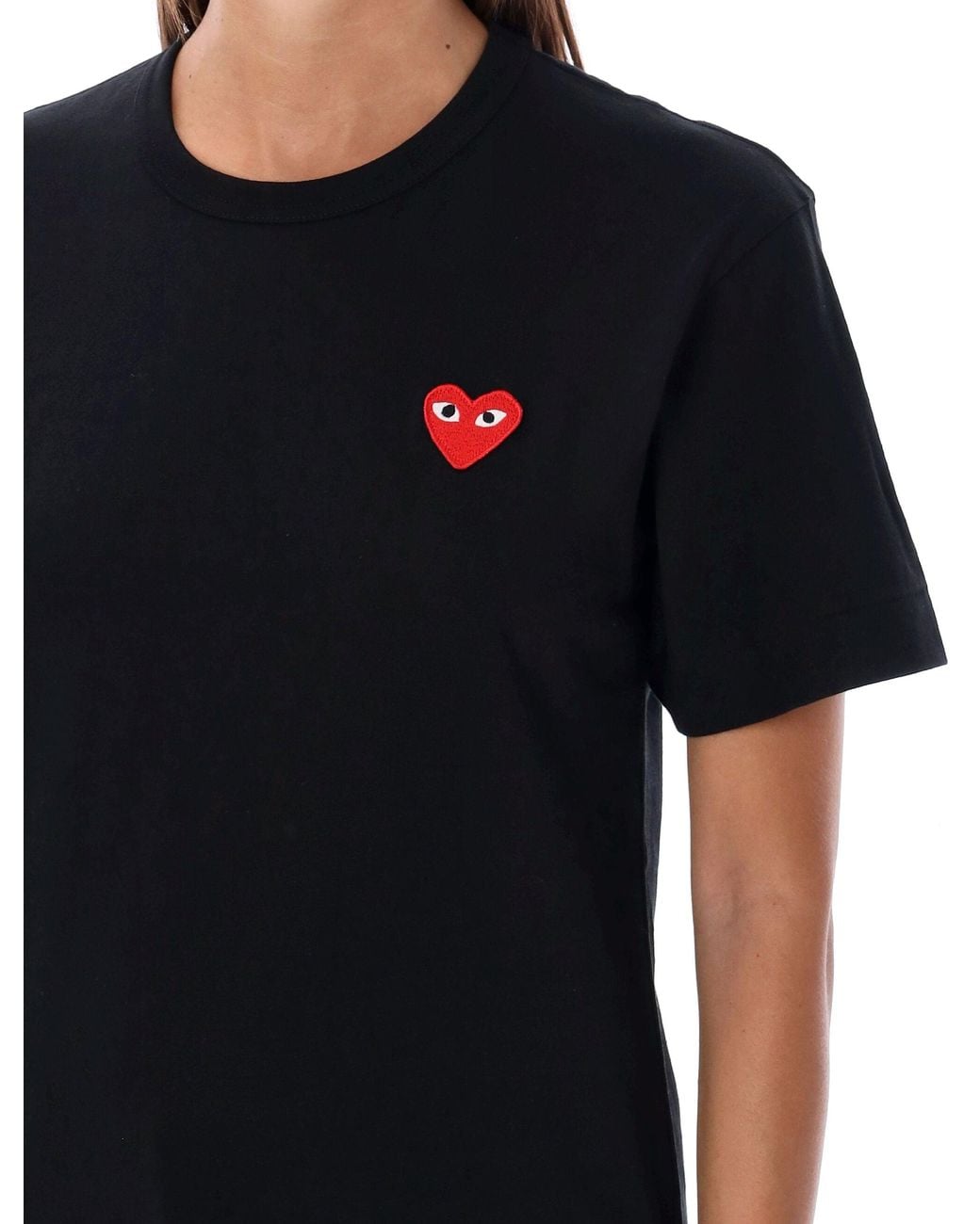 COMME DES GARÇONS PLAY Black Classic Heart T-Shirt