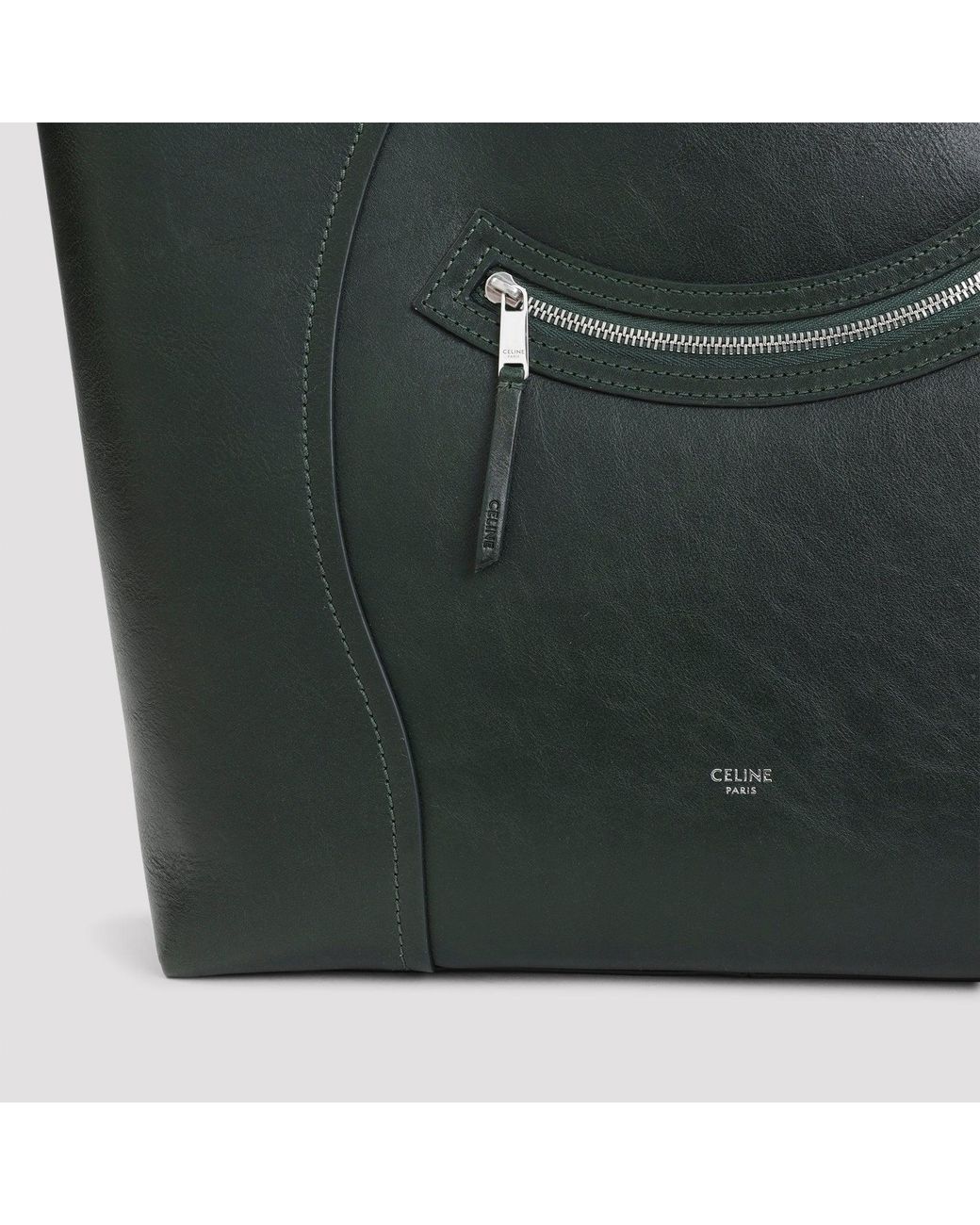 Céline Black Medium Cabas Vertical