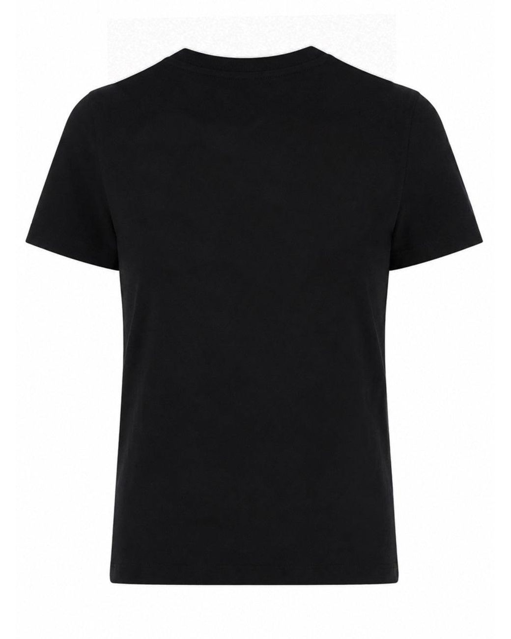 Versace Jeans Couture Black Graphic Logo T-Shirt