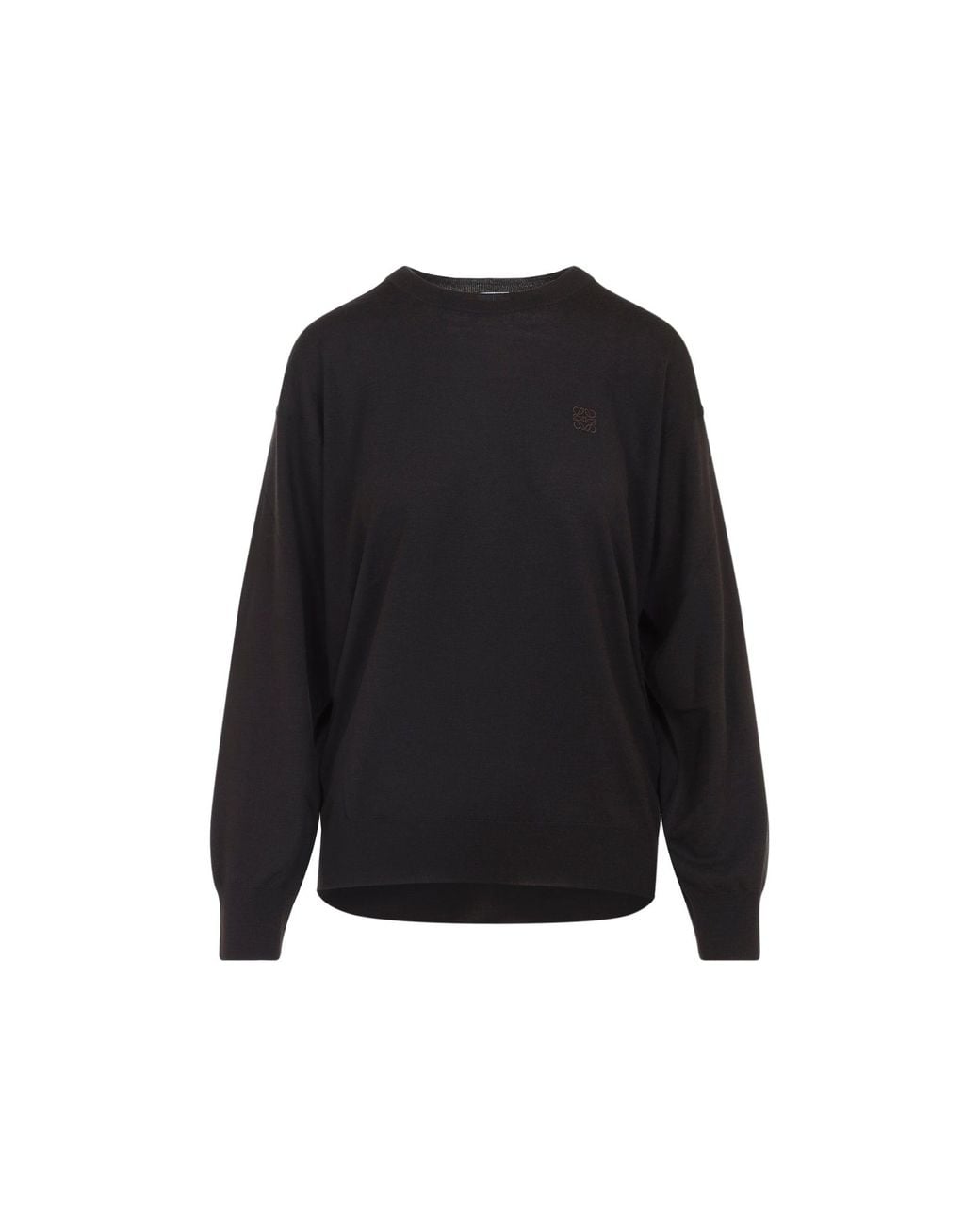 Loewe Black Wool Sweater