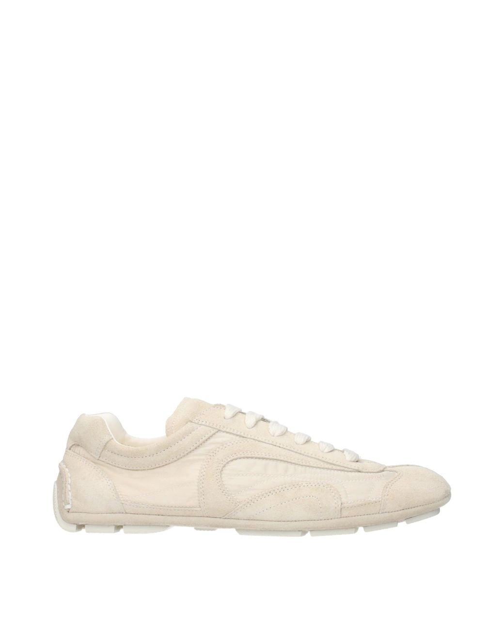 Prada Natural Sneakers Re Edition 2005 Ivory And