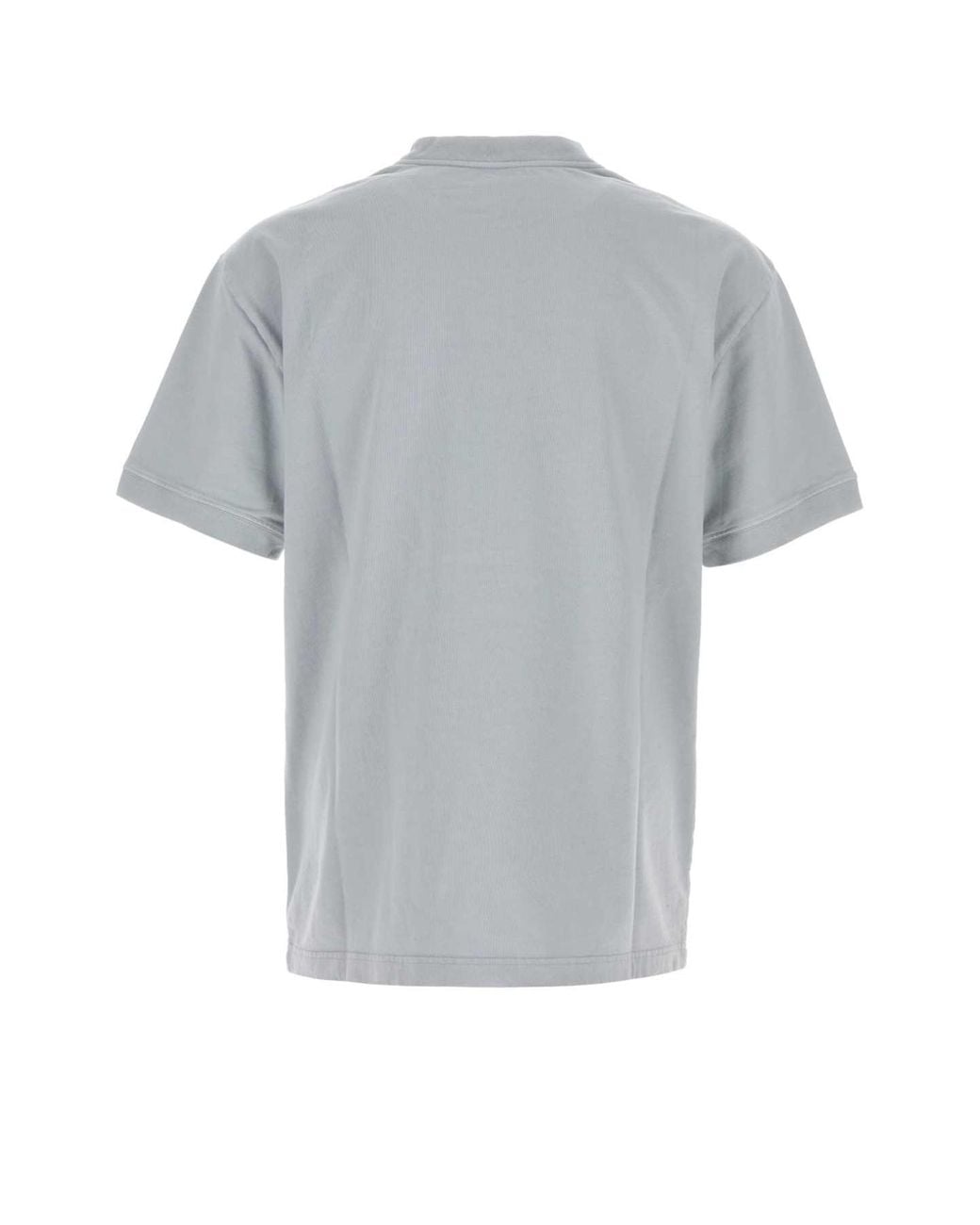 Prada Gray Powder Cotton T-Shirt