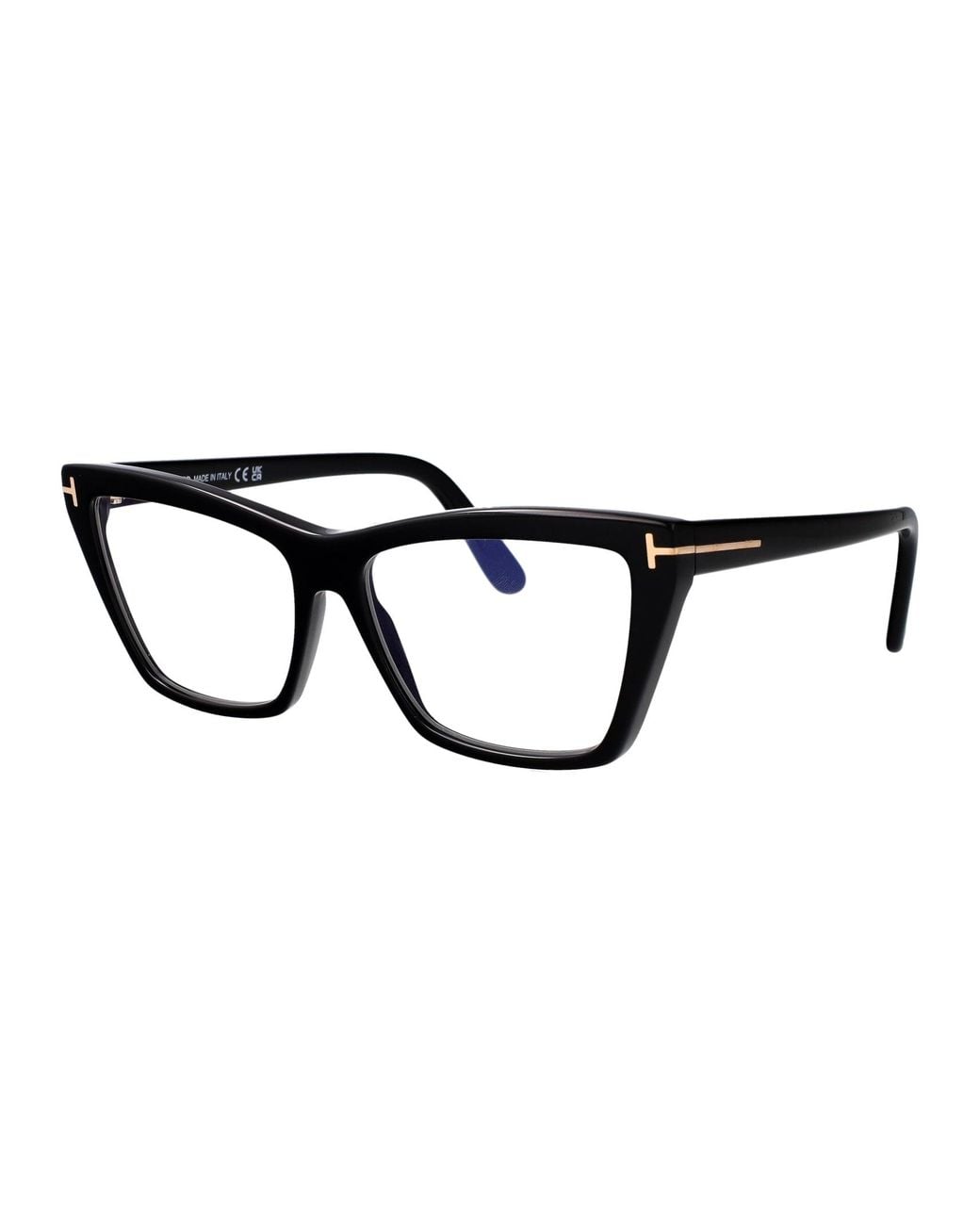 Tom Ford Black Round Optical Ft6189 B 01