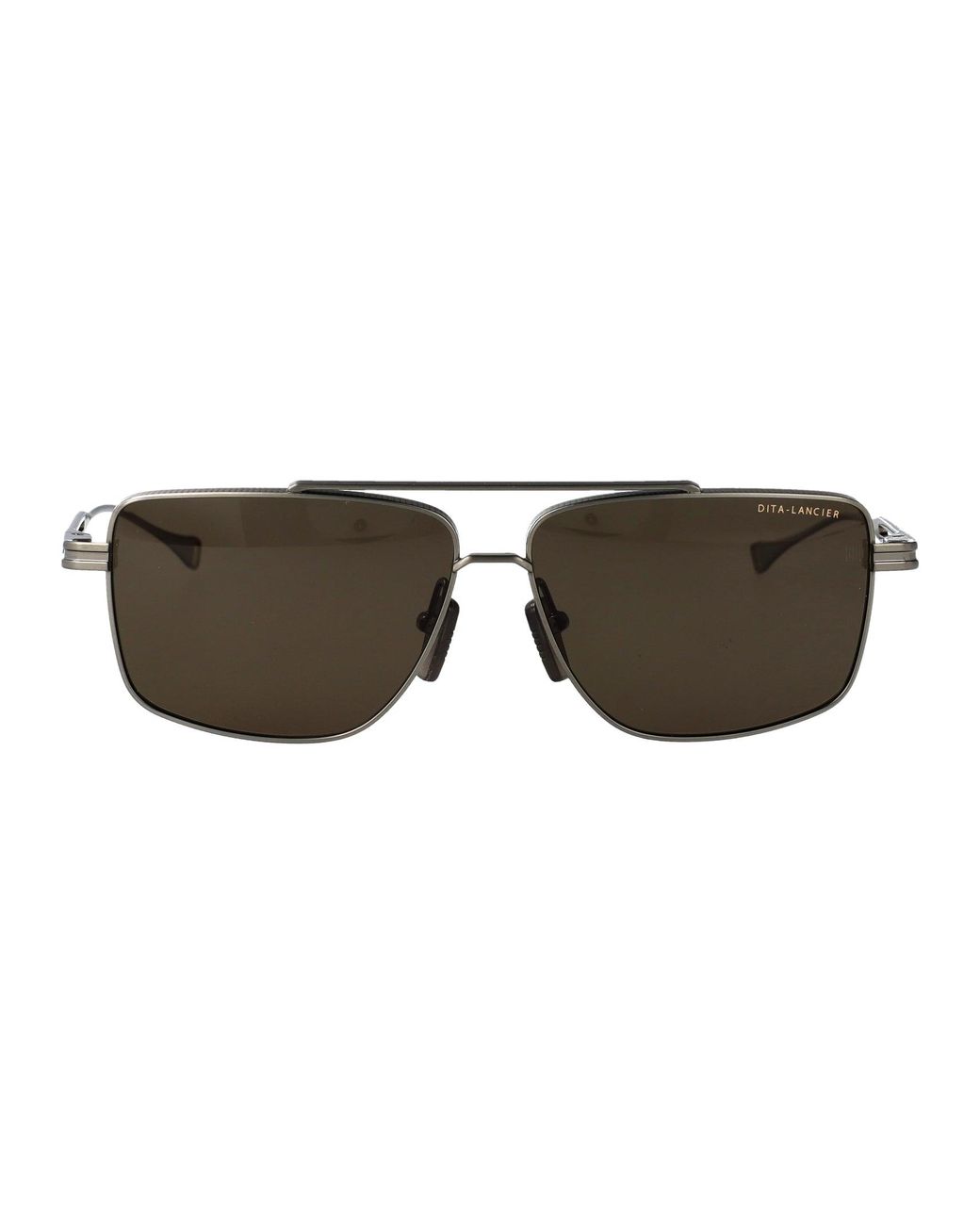 Dita Eyewear Brown Aviator Sunglasses Dls126 A 03