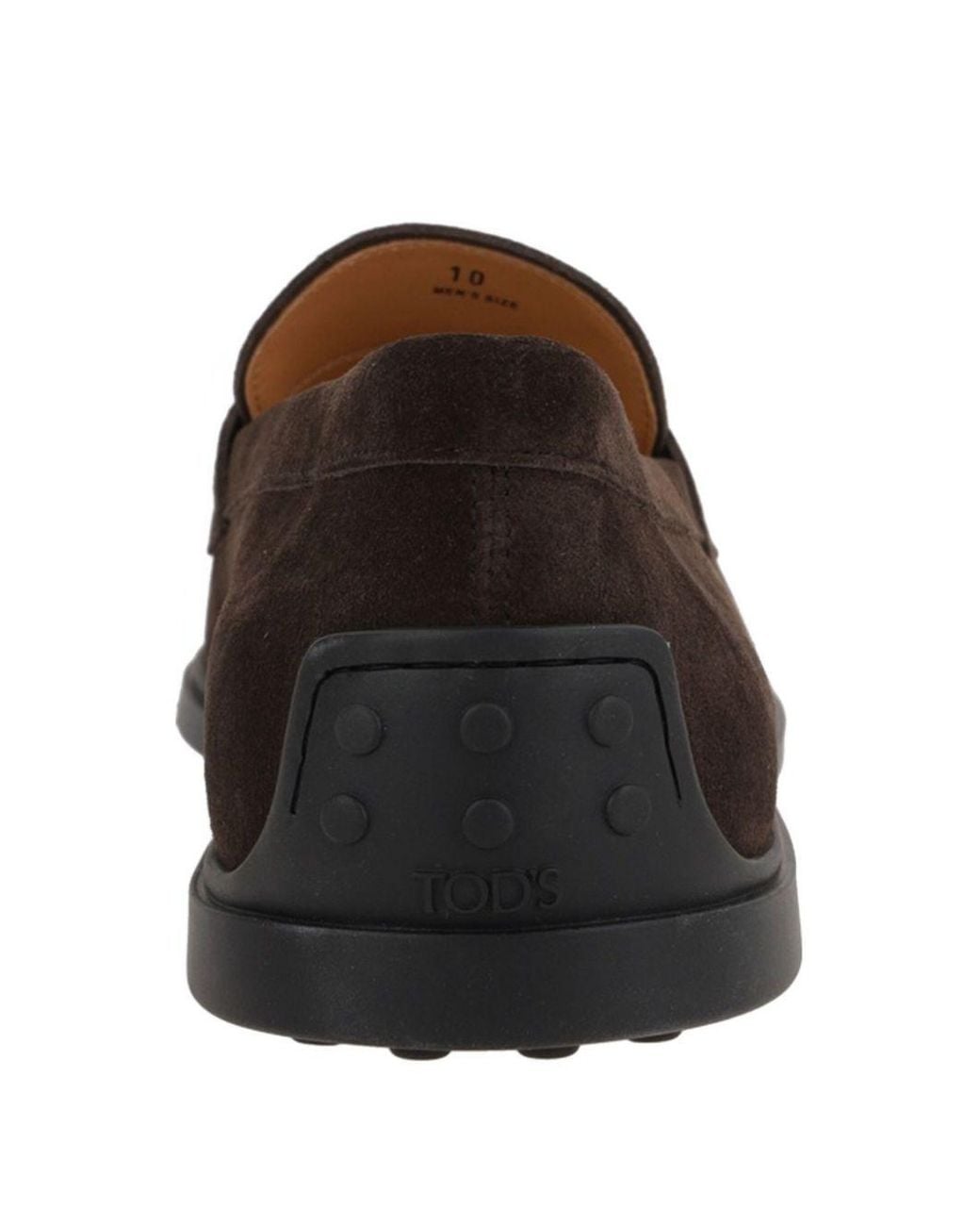 Tod's Brown Suede Leather Loafers