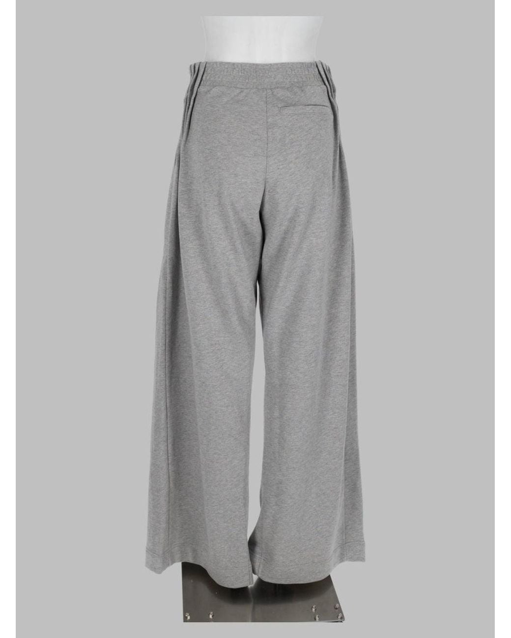 Dries Van Noten Gray Tailored Trousers