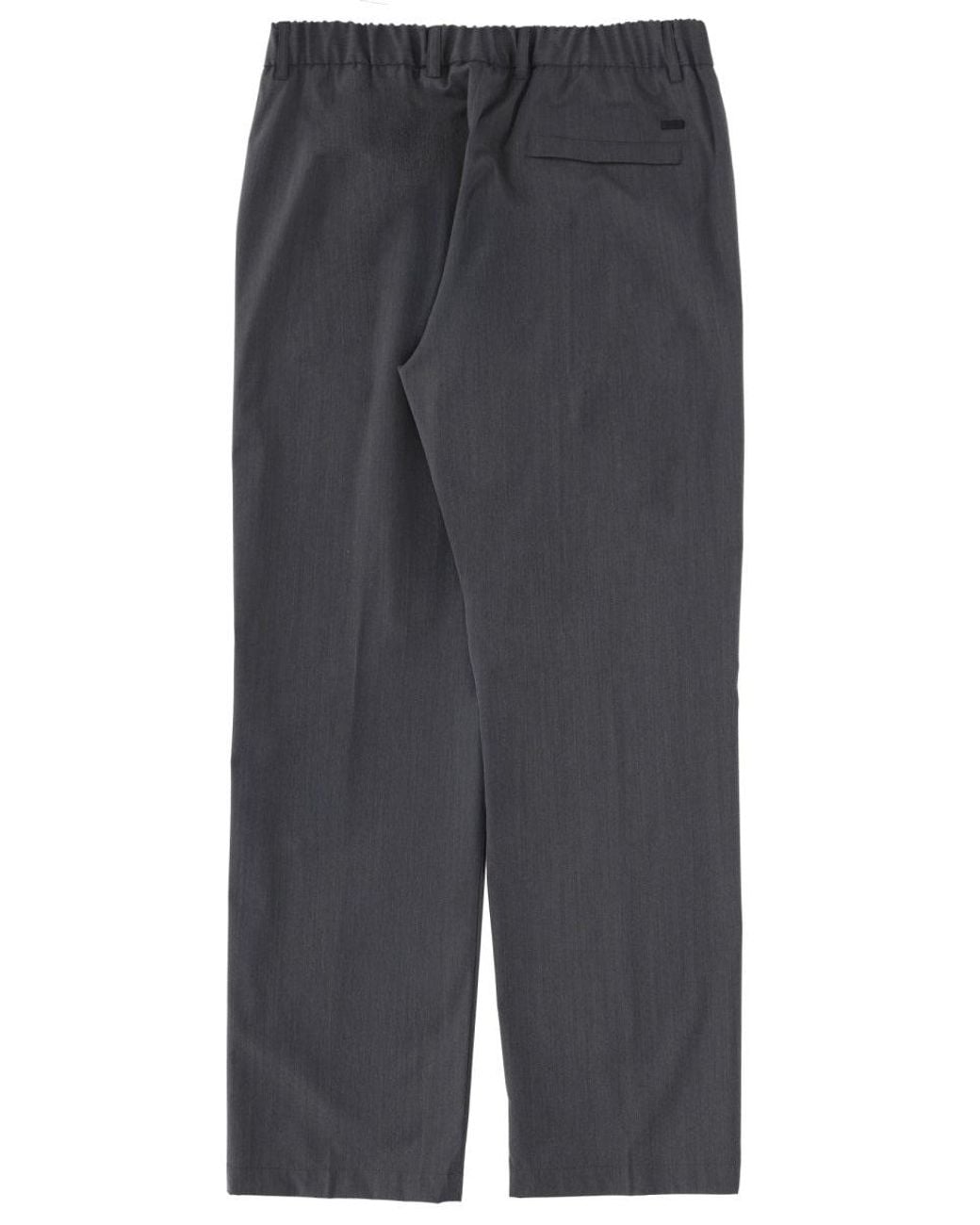 Herno Gray Trausers for men