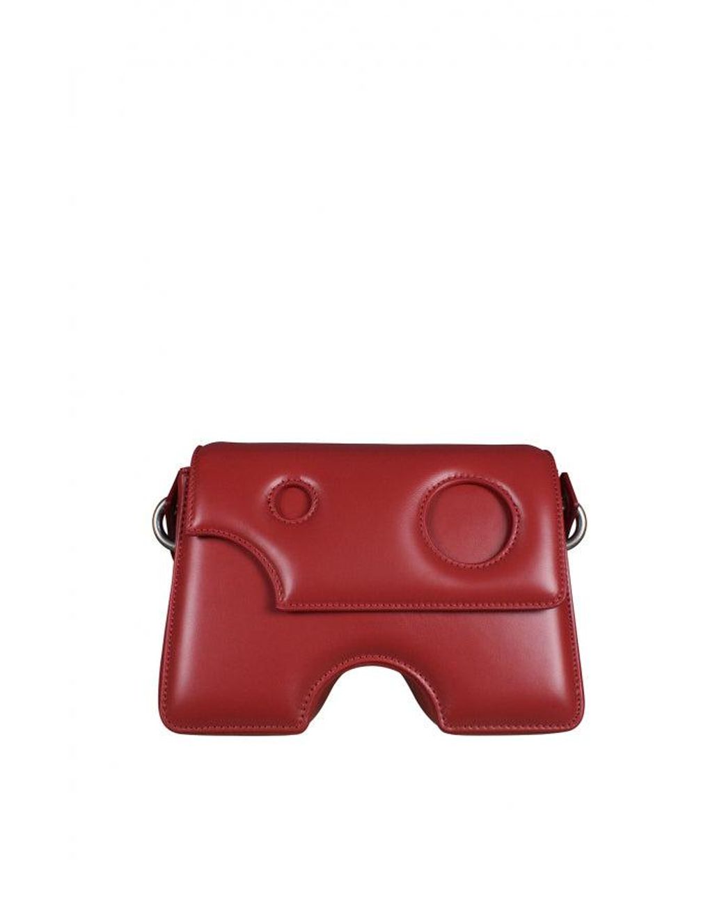 Off-White c/o Virgil Abloh Red Burrow 22 Shoulder Bag
