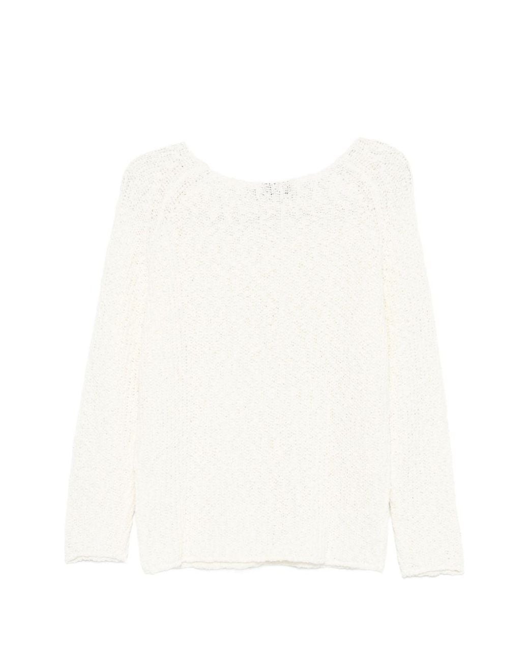 DUNST White Sweaters Cotton