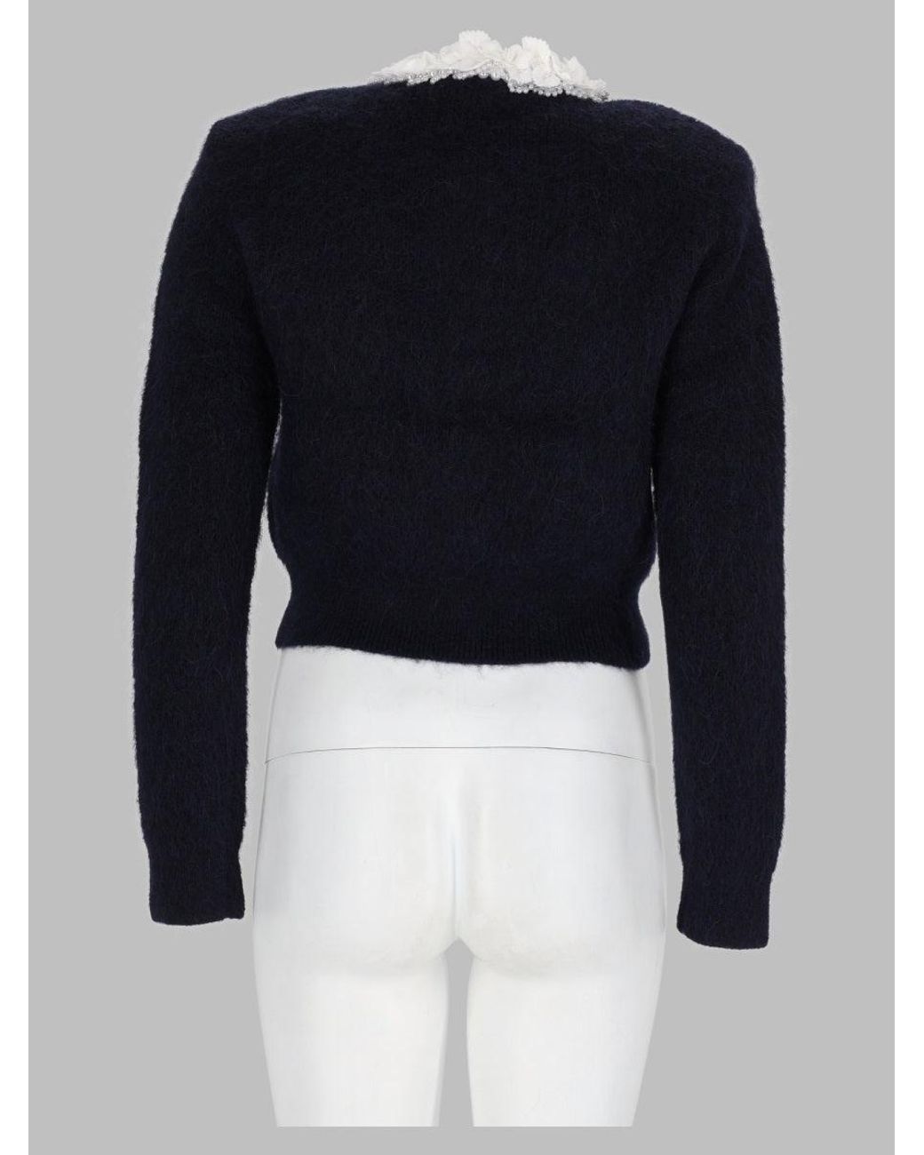 Self-Portrait Blue Mini Sweater