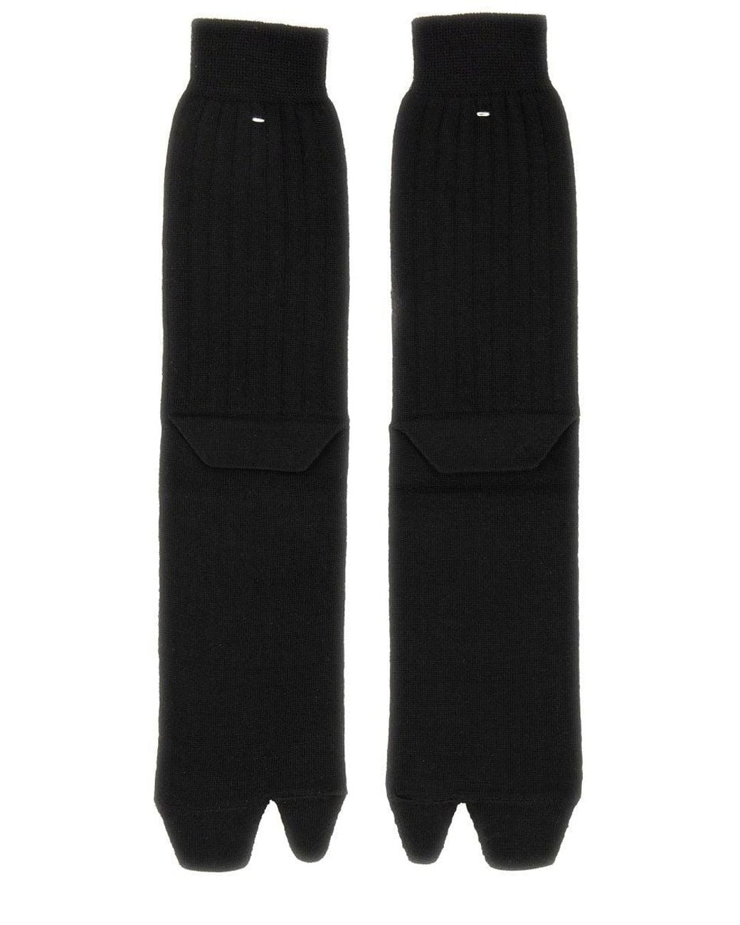 Maison Margiela Black Tabi Socks for men
