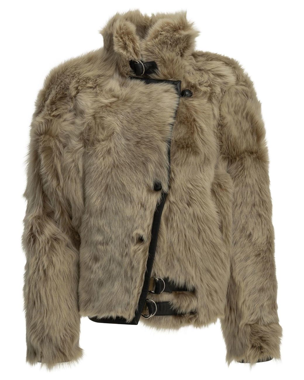 Isabel Marant Green "Roama" Shearling Jacket