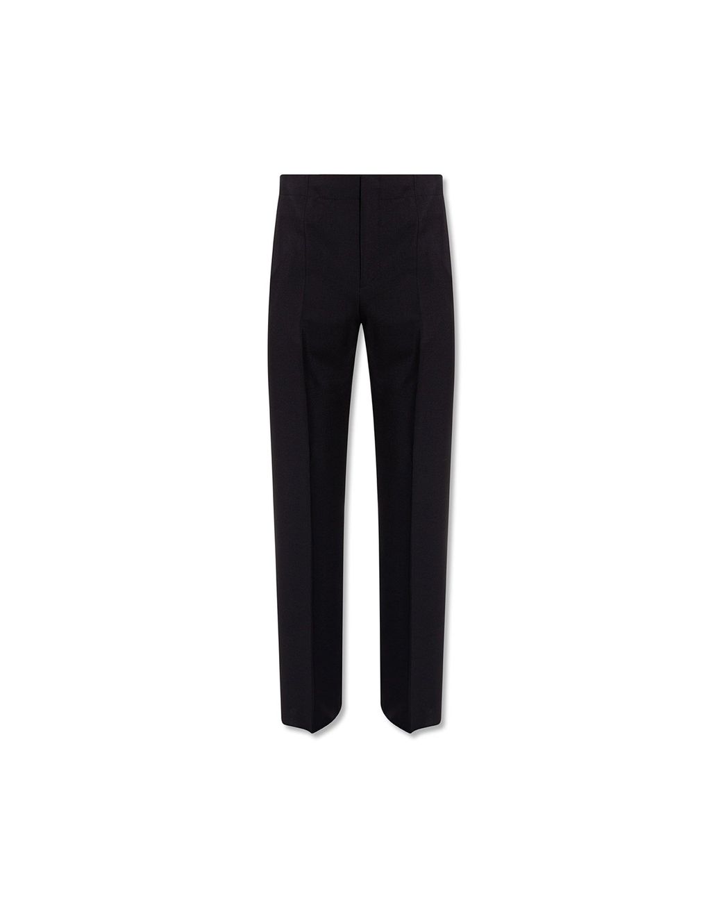 Ferragamo Black Cotton Casual Pants for men