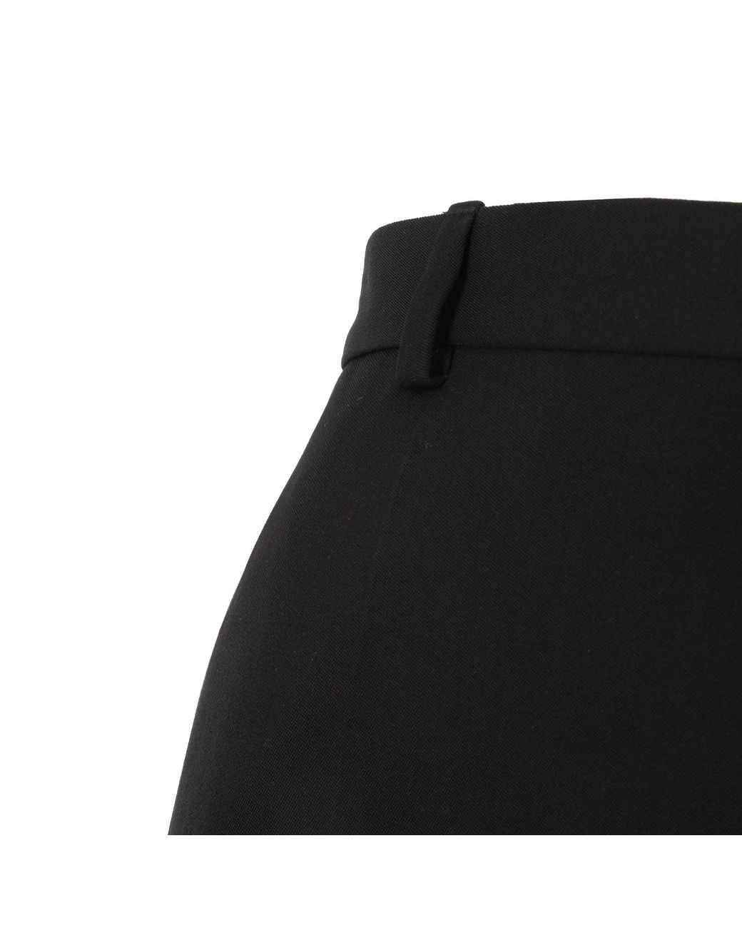 Balenciaga Black Wool Flared Pants for men