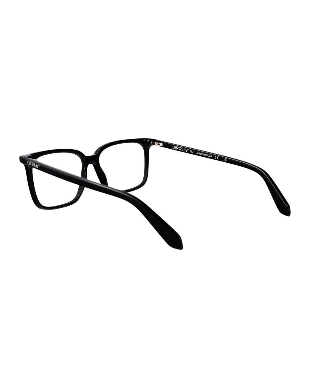Off-White c/o Virgil Abloh Black Shiny Acetate Glasses