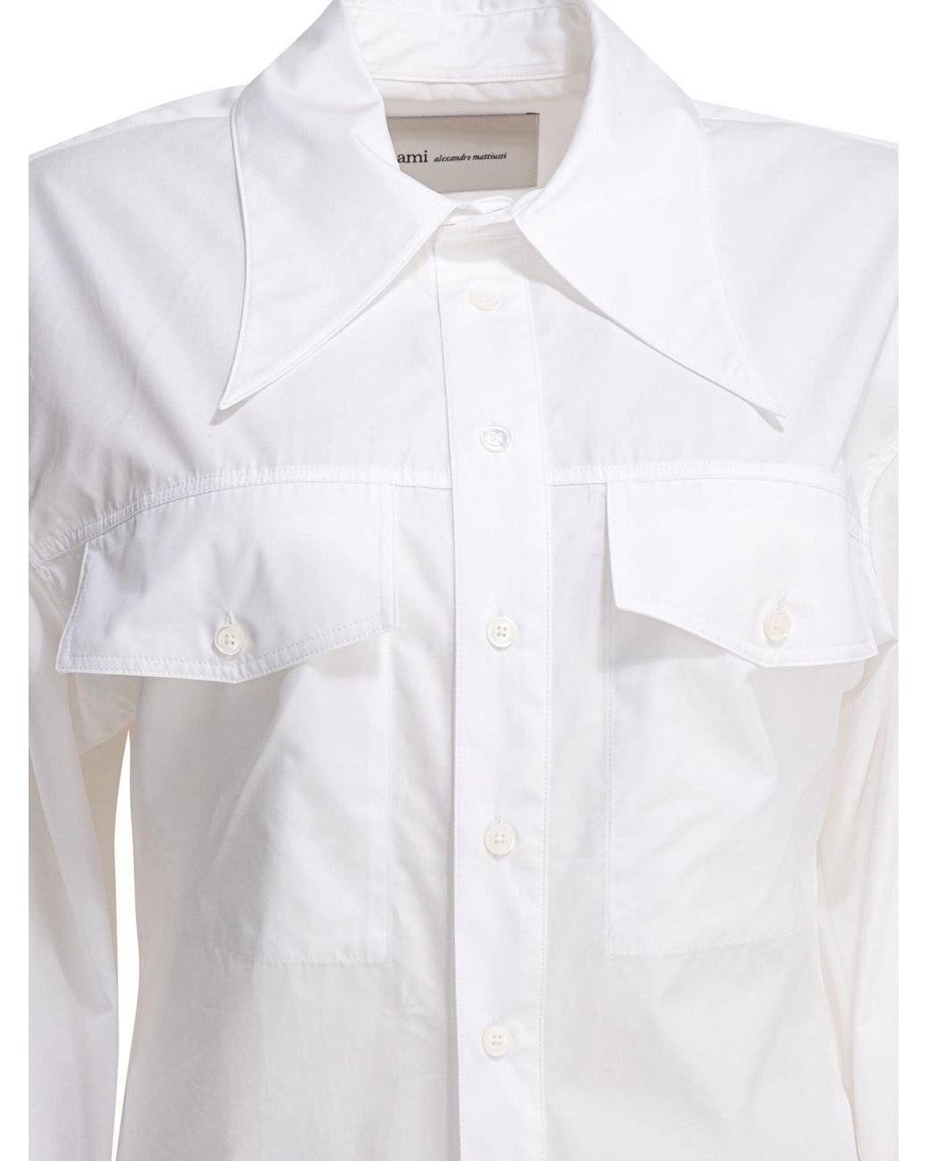 Camisa informal AMI de color White