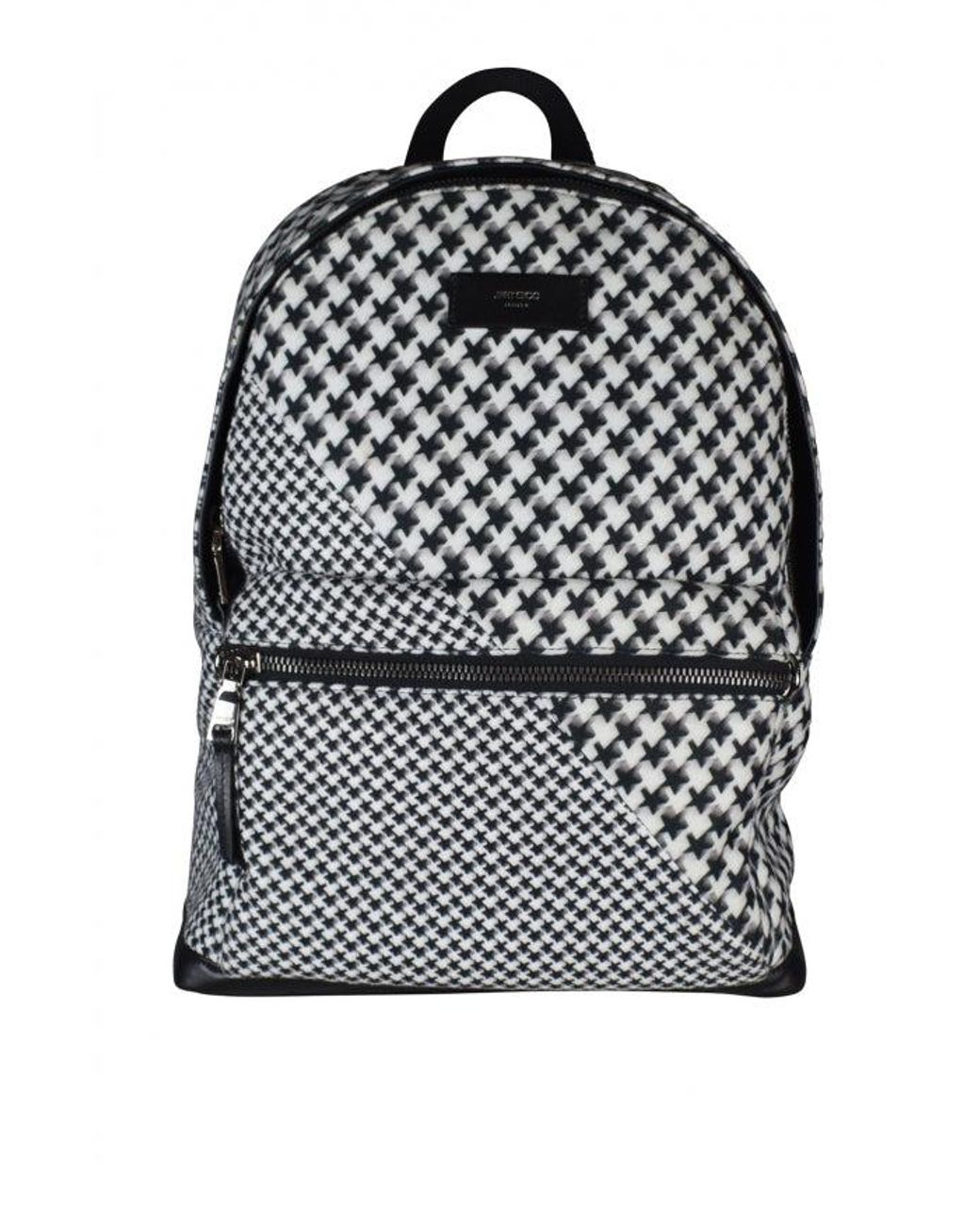 Jimmy Choo Black Wilmer Backpack for men