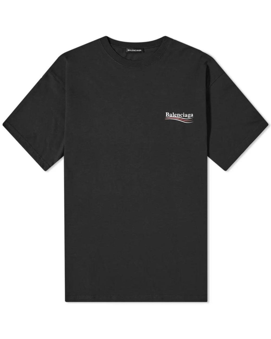 WL0 570803 TAV44 1000 Camiseta negra Balenciaga de hombre de color Negro |  Lyst
